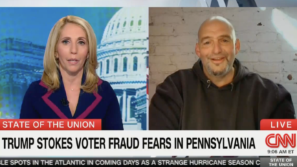 John Fetterman Laughs Off Question from Dana Bash About Being 'Worried' Trump Will Claim Voter Fraud: 'Same Sh*t That He Played in '20'